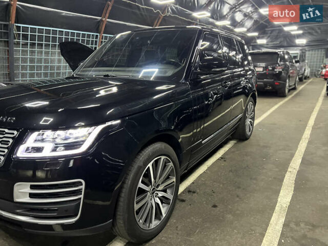 Чорний Ленд Ровер Рендж Ровер, об'ємом двигуна 5 л та пробігом 96 тис. км за 52000 $, фото 1 на Automoto.ua