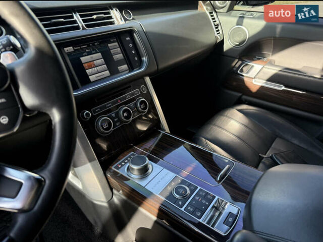 Чорний Ленд Ровер Рендж Ровер, об'ємом двигуна 5 л та пробігом 79 тис. км за 45000 $, фото 9 на Automoto.ua