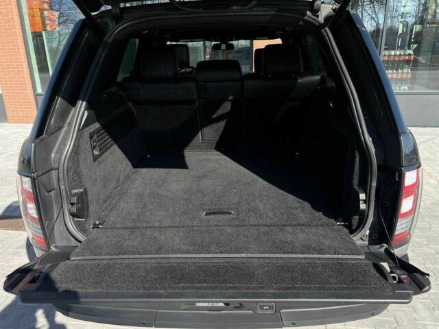 Черный Ленд Ровер Рендж Ровер, объемом двигателя 3 л и пробегом 145 тыс. км за 35500 $, фото 22 на Automoto.ua