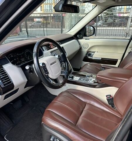 Чорний Ленд Ровер Рендж Ровер, об'ємом двигуна 4.37 л та пробігом 160 тис. км за 49500 $, фото 24 на Automoto.ua