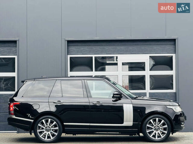 Черный Ленд Ровер Рендж Ровер, объемом двигателя 4.37 л и пробегом 188 тыс. км за 43000 $, фото 3 на Automoto.ua