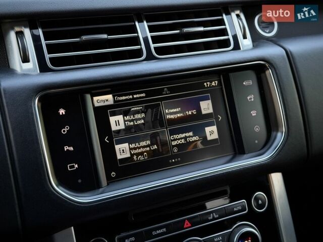 Черный Ленд Ровер Рендж Ровер, объемом двигателя 2.99 л и пробегом 240 тыс. км за 28500 $, фото 85 на Automoto.ua