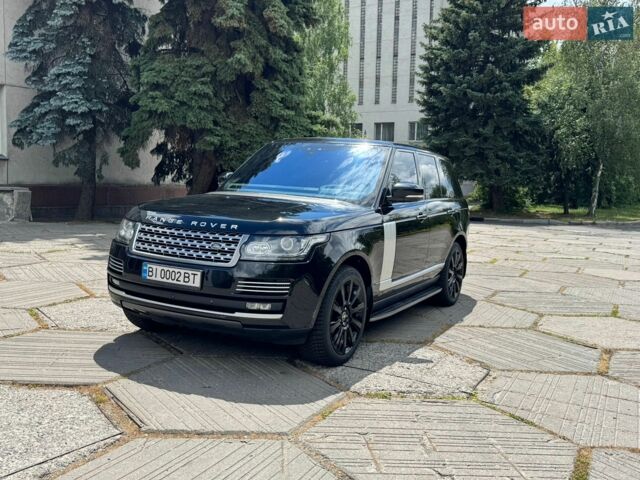 Чорний Ленд Ровер Рендж Ровер, об'ємом двигуна 4.37 л та пробігом 172 тис. км за 42000 $, фото 1 на Automoto.ua