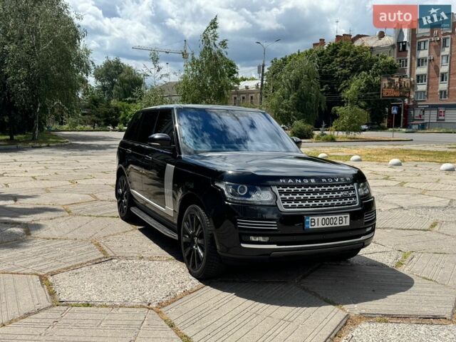 Чорний Ленд Ровер Рендж Ровер, об'ємом двигуна 4.37 л та пробігом 172 тис. км за 42000 $, фото 10 на Automoto.ua