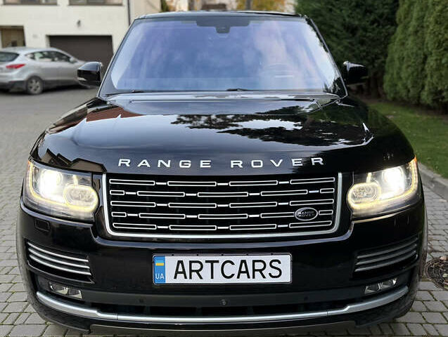 Черный Ленд Ровер Рендж Ровер, объемом двигателя 5 л и пробегом 155 тыс. км за 39900 $, фото 2 на Automoto.ua