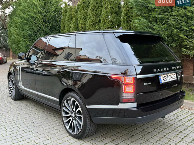 Черный Ленд Ровер Рендж Ровер, объемом двигателя 5 л и пробегом 155 тыс. км за 39900 $, фото 10 на Automoto.ua