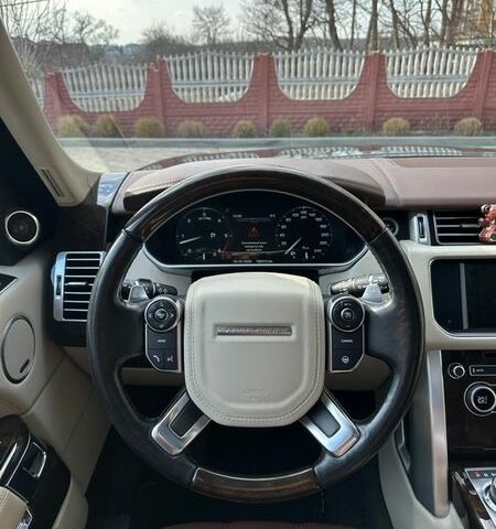 Чорний Ленд Ровер Рендж Ровер, об'ємом двигуна 4.37 л та пробігом 160 тис. км за 49500 $, фото 23 на Automoto.ua