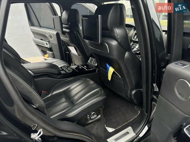 Черный Ленд Ровер Рендж Ровер, объемом двигателя 5 л и пробегом 134 тыс. км за 49999 $, фото 5 на Automoto.ua