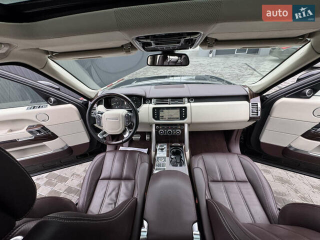 Черный Ленд Ровер Рендж Ровер, объемом двигателя 4.37 л и пробегом 188 тыс. км за 43000 $, фото 65 на Automoto.ua