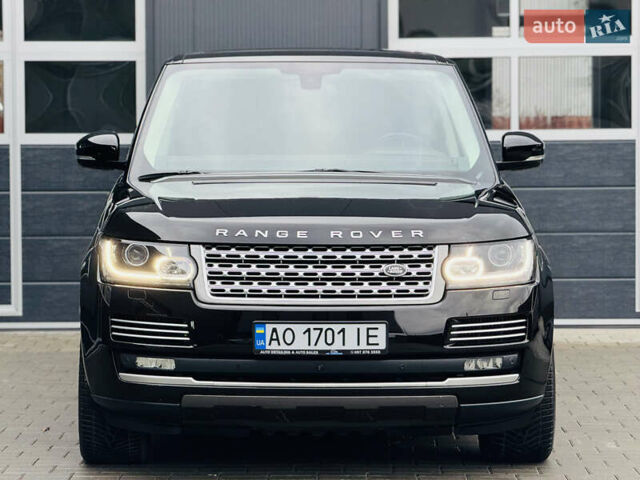 Черный Ленд Ровер Рендж Ровер, объемом двигателя 4.37 л и пробегом 188 тыс. км за 43000 $, фото 12 на Automoto.ua