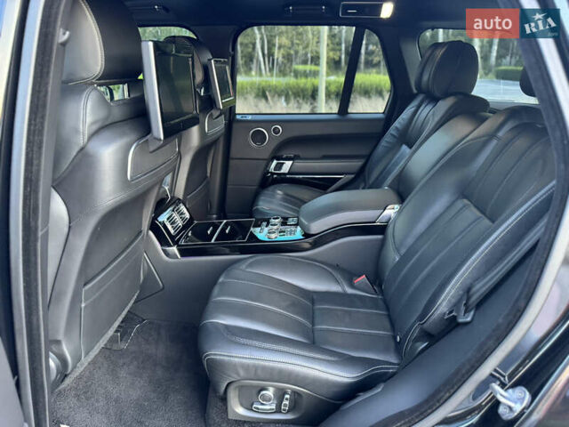 Черный Ленд Ровер Рендж Ровер, объемом двигателя 5 л и пробегом 160 тыс. км за 43500 $, фото 31 на Automoto.ua