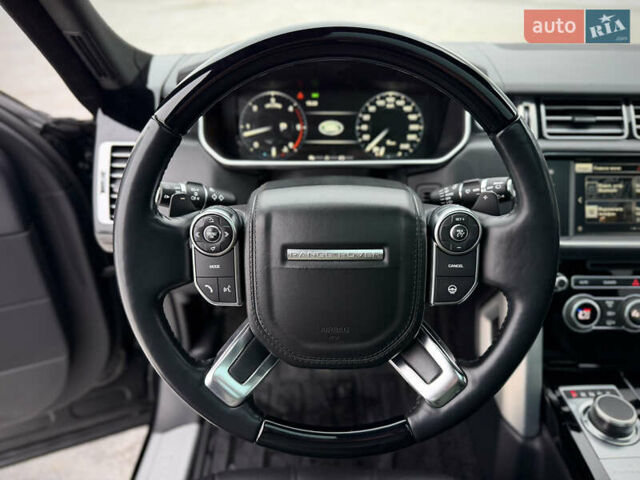 Черный Ленд Ровер Рендж Ровер, объемом двигателя 2.99 л и пробегом 240 тыс. км за 31800 $, фото 76 на Automoto.ua