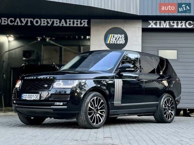 Чорний Ленд Ровер Рендж Ровер, об'ємом двигуна 4.37 л та пробігом 186 тис. км за 38500 $, фото 2 на Automoto.ua