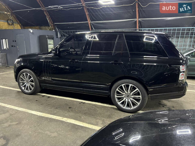 Чорний Ленд Ровер Рендж Ровер, об'ємом двигуна 5 л та пробігом 96 тис. км за 52000 $, фото 15 на Automoto.ua