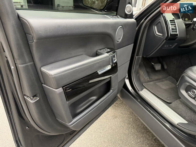 Черный Ленд Ровер Рендж Ровер, объемом двигателя 3 л и пробегом 210 тыс. км за 35800 $, фото 38 на Automoto.ua