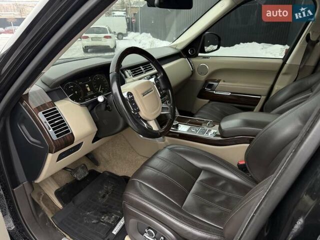 Чорний Ленд Ровер Рендж Ровер, об'ємом двигуна 2.99 л та пробігом 199 тис. км за 31500 $, фото 18 на Automoto.ua