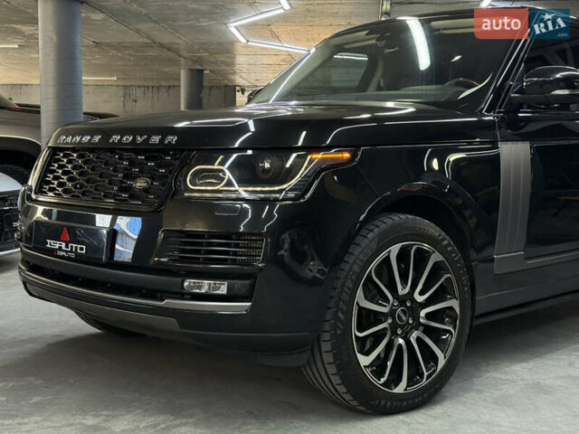 Ленд Ровер Рендж Ровер 2016 в Одессе на Automoto.ua Черный Ленд Ровер Рендж Ровер, объемом двигателя 4.37 л и пробегом 187 тыс. км за 38500 $, фото 8 на Automoto.ua
