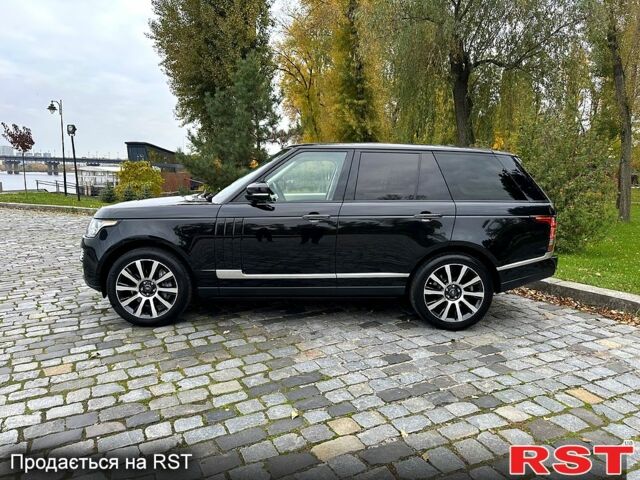 Черный Ленд Ровер Рендж Ровер, объемом двигателя 5 л и пробегом 162 тыс. км за 46999 $, фото 3 на Automoto.ua