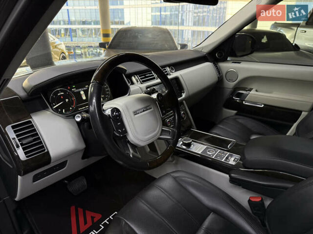 Ленд Ровер Рендж Ровер 2016 в Одессе на Automoto.ua Черный Ленд Ровер Рендж Ровер, объемом двигателя 4.37 л и пробегом 187 тыс. км за 38500 $, фото 19 на Automoto.ua