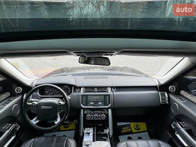 Черный Ленд Ровер Рендж Ровер, объемом двигателя 5 л и пробегом 167 тыс. км за 30650 $, фото 14 на Automoto.ua