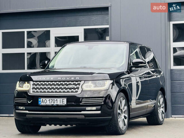 Черный Ленд Ровер Рендж Ровер, объемом двигателя 4.37 л и пробегом 188 тыс. км за 43000 $, фото 13 на Automoto.ua