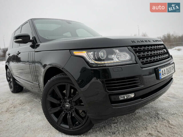 Черный Ленд Ровер Рендж Ровер, объемом двигателя 2.99 л и пробегом 240 тыс. км за 31800 $, фото 24 на Automoto.ua