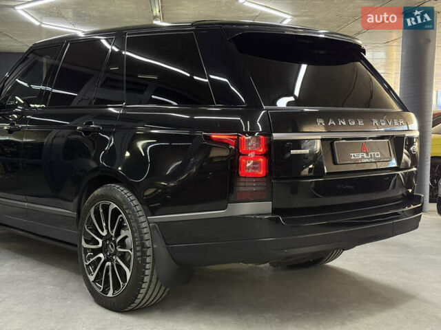 Ленд Ровер Рендж Ровер 2016 в Одессе на Automoto.ua Черный Ленд Ровер Рендж Ровер, объемом двигателя 4.37 л и пробегом 187 тыс. км за 38500 $, фото 12 на Automoto.ua