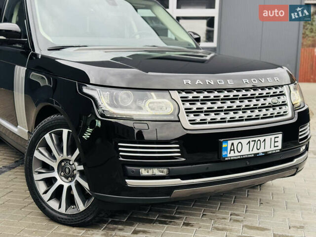 Черный Ленд Ровер Рендж Ровер, объемом двигателя 4.37 л и пробегом 188 тыс. км за 43000 $, фото 15 на Automoto.ua