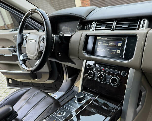 Черный Ленд Ровер Рендж Ровер, объемом двигателя 5 л и пробегом 155 тыс. км за 39900 $, фото 16 на Automoto.ua