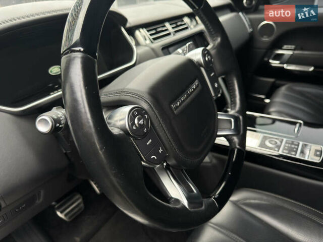 Черный Ленд Ровер Рендж Ровер, объемом двигателя 5 л и пробегом 134 тыс. км за 49999 $, фото 19 на Automoto.ua