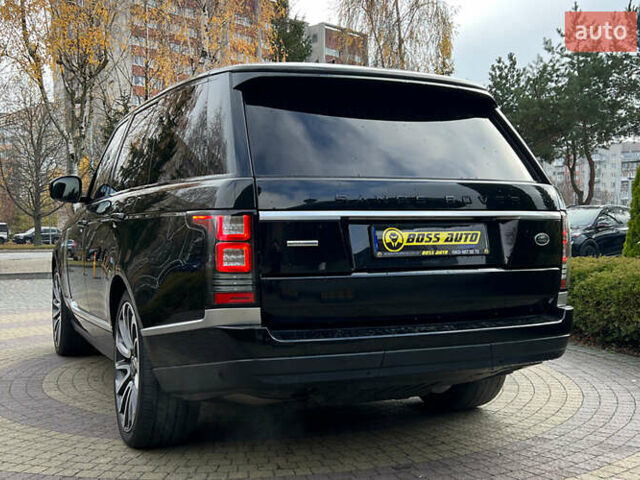 Черный Ленд Ровер Рендж Ровер, объемом двигателя 5 л и пробегом 167 тыс. км за 30650 $, фото 4 на Automoto.ua