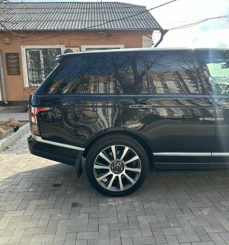 Чорний Ленд Ровер Рендж Ровер, об'ємом двигуна 4.37 л та пробігом 160 тис. км за 49500 $, фото 15 на Automoto.ua