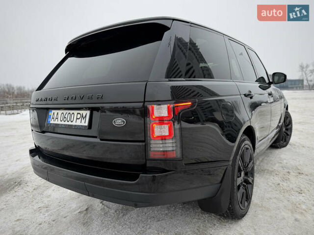 Черный Ленд Ровер Рендж Ровер, объемом двигателя 2.99 л и пробегом 240 тыс. км за 31800 $, фото 25 на Automoto.ua