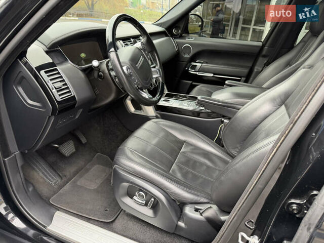 Черный Ленд Ровер Рендж Ровер, объемом двигателя 3 л и пробегом 210 тыс. км за 35800 $, фото 29 на Automoto.ua