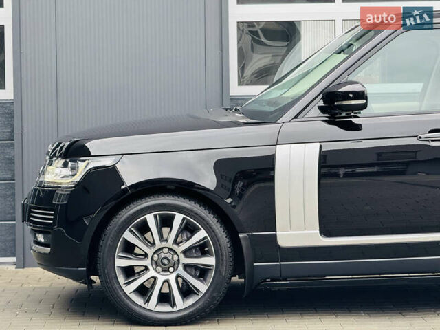 Черный Ленд Ровер Рендж Ровер, объемом двигателя 4.37 л и пробегом 188 тыс. км за 43000 $, фото 9 на Automoto.ua