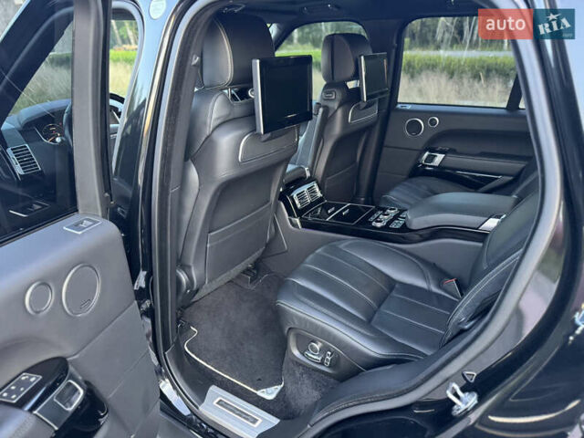 Черный Ленд Ровер Рендж Ровер, объемом двигателя 5 л и пробегом 160 тыс. км за 43500 $, фото 29 на Automoto.ua