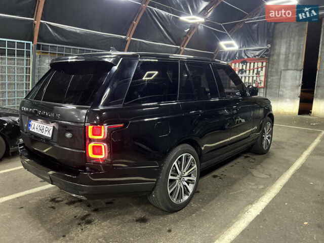 Чорний Ленд Ровер Рендж Ровер, об'ємом двигуна 5 л та пробігом 96 тис. км за 52000 $, фото 4 на Automoto.ua