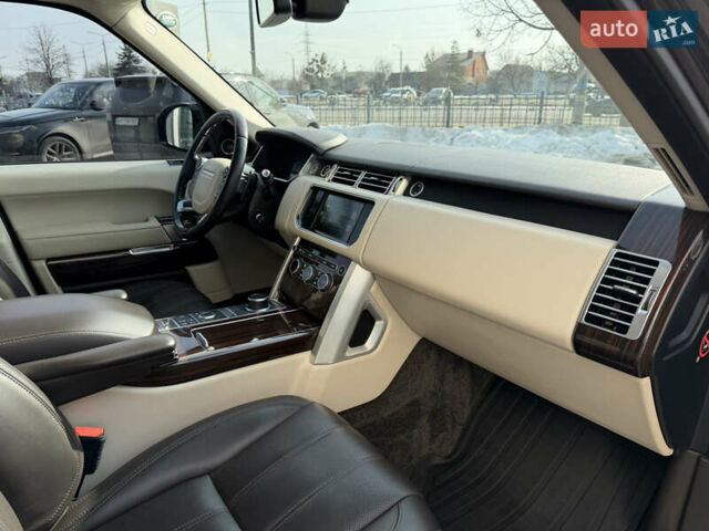 Чорний Ленд Ровер Рендж Ровер, об'ємом двигуна 2.99 л та пробігом 163 тис. км за 39800 $, фото 33 на Automoto.ua