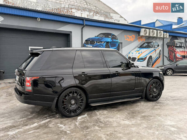 Черный Ленд Ровер Рендж Ровер, объемом двигателя 4.37 л и пробегом 198 тыс. км за 38999 $, фото 28 на Automoto.ua