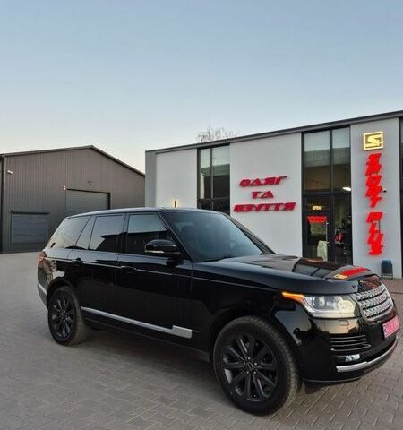 Чорний Ленд Ровер Рендж Ровер, об'ємом двигуна 3 л та пробігом 180 тис. км за 29999 $, фото 6 на Automoto.ua