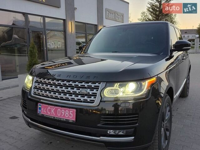Чорний Ленд Ровер Рендж Ровер, об'ємом двигуна 3 л та пробігом 185 тис. км за 31500 $, фото 1 на Automoto.ua