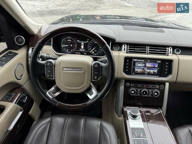 Чорний Ленд Ровер Рендж Ровер, об'ємом двигуна 2.99 л та пробігом 199 тис. км за 31500 $, фото 16 на Automoto.ua