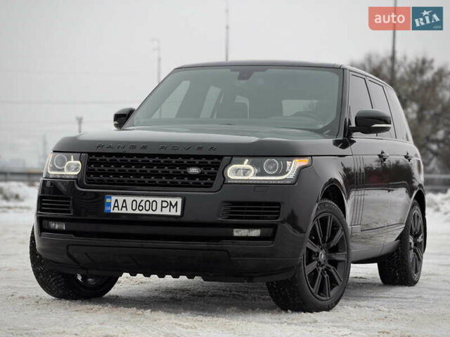 Черный Ленд Ровер Рендж Ровер, объемом двигателя 2.99 л и пробегом 240 тыс. км за 31800 $, фото 2 на Automoto.ua