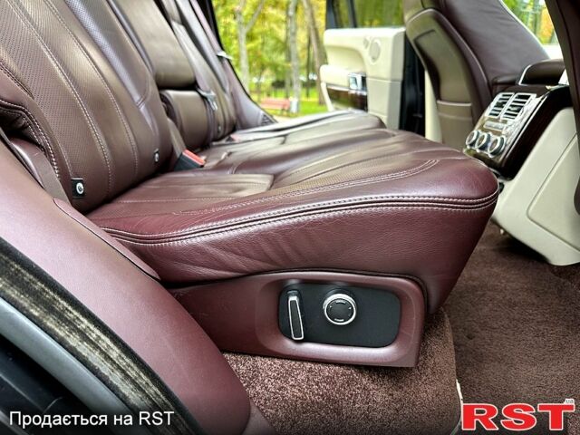 Черный Ленд Ровер Рендж Ровер, объемом двигателя 5 л и пробегом 162 тыс. км за 46999 $, фото 8 на Automoto.ua