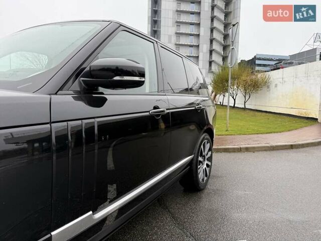 Чорний Ленд Ровер Рендж Ровер, об'ємом двигуна 5 л та пробігом 162 тис. км за 39999 $, фото 16 на Automoto.ua