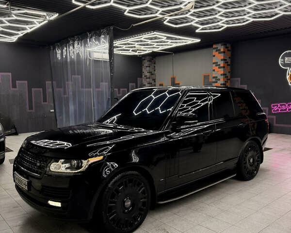 Черный Ленд Ровер Рендж Ровер, объемом двигателя 4.37 л и пробегом 198 тыс. км за 38999 $, фото 11 на Automoto.ua