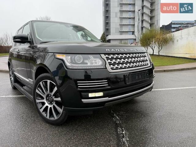 Чорний Ленд Ровер Рендж Ровер, об'ємом двигуна 5 л та пробігом 162 тис. км за 39999 $, фото 2 на Automoto.ua