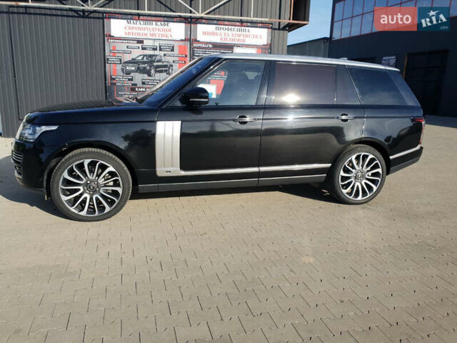 Черный Ленд Ровер Рендж Ровер, объемом двигателя 3 л и пробегом 46 тыс. км за 55000 $, фото 5 на Automoto.ua