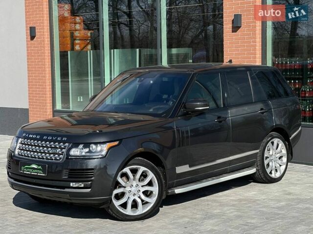 Чорний Ленд Ровер Рендж Ровер, об'ємом двигуна 2.99 л та пробігом 145 тис. км за 35500 $, фото 2 на Automoto.ua