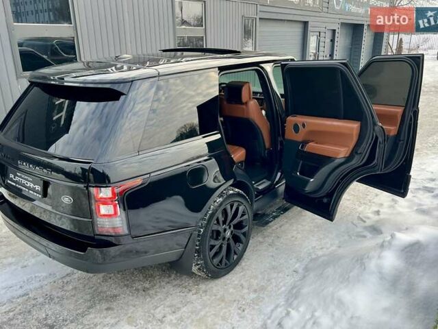 Чорний Ленд Ровер Рендж Ровер, об'ємом двигуна 4.37 л та пробігом 199 тис. км за 44900 $, фото 100 на Automoto.ua